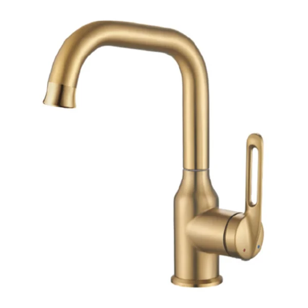 VM-1404 Lavabo Bataryası M – Brushed Gold
