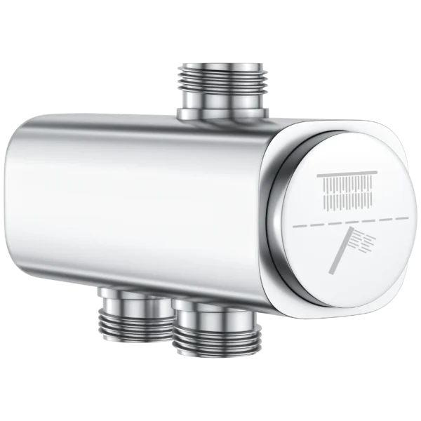 VS-338 Mat Chrome Diverter