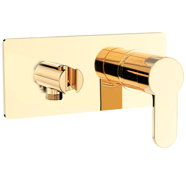 TEOS SHUT-OFF SHINY GOLD CONCEALED MIXER VS-4877