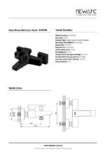 Aqua Banyo Bataryası Siyah 941511B - Image 3