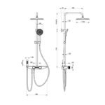 Bold Bataryalı Duş Ünitesi / 910538 - Image 2