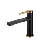 Bold Lavabo Bataryası Siyah-Mat Altın 910521BM