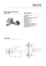 Domino Aplike Lavabo Bataryası 971551 - Image 3