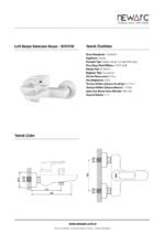 Loft Banyo Bataryası Beyaz 921511W - Image 3