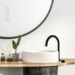 Step 2 Delikli Çanak Tipi Lavabo Bataryası Siyah 900521B - Image 3