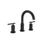 Newart Üç Delikli Lavabo Bataryası Siyah - 150561B