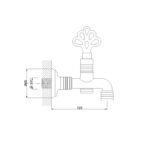 Nostalgic Yeni Osmanlı Musluk Altın - Perlatörlü 290712GNEW - Image 2