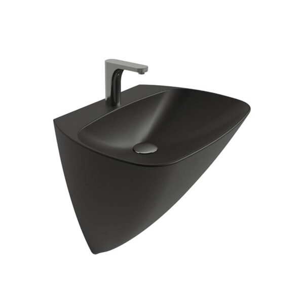 Mono Monoblok Lavabo Mat Siyah 3818MB