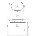 Trend Çanak Lavabo TRE.L065 - Image 2